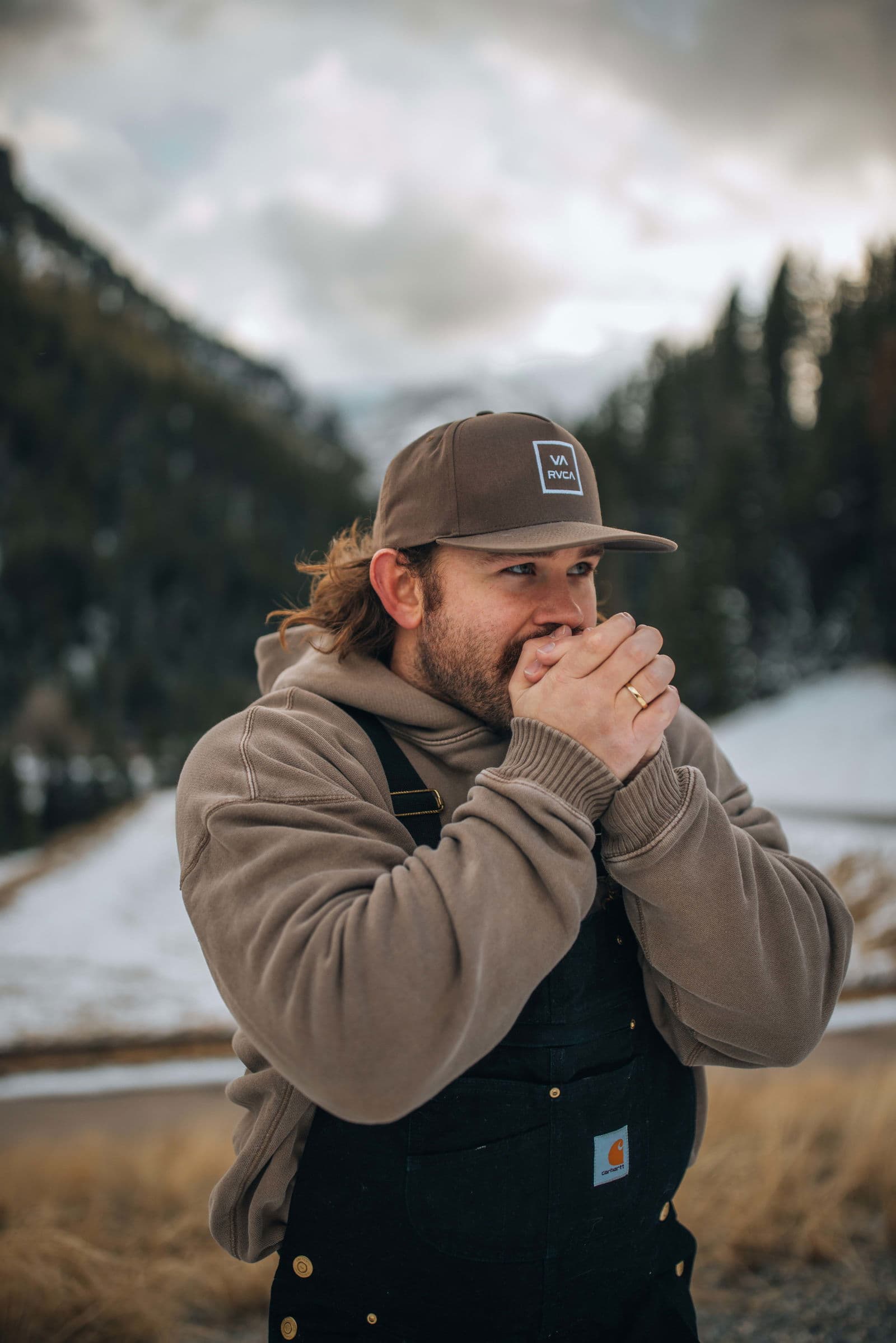 Ryan Noble in the mountains